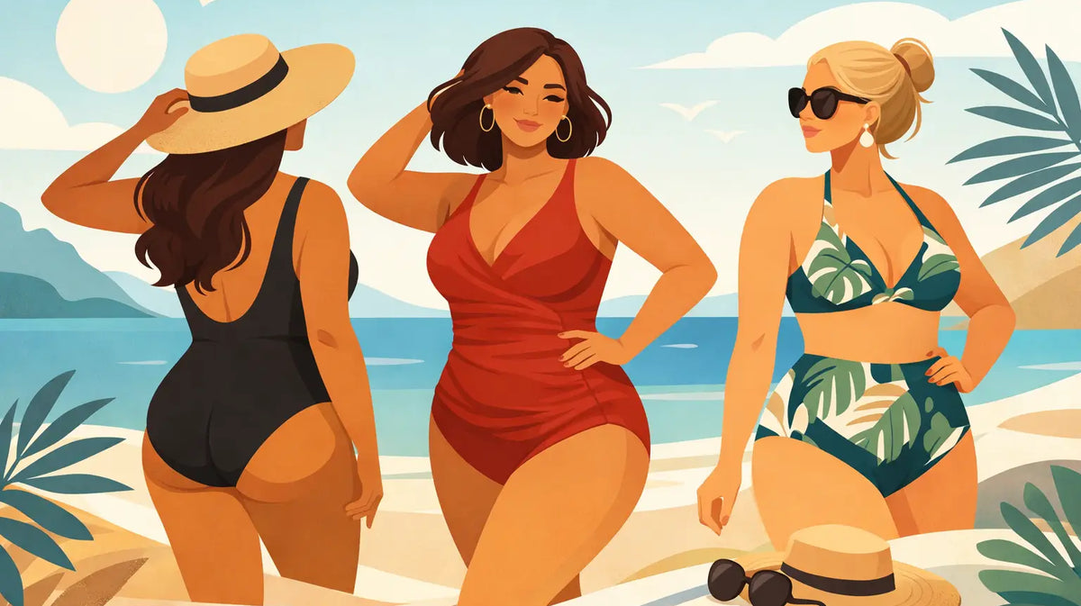 Flattering Swimsuits for Curves That Feel Chic