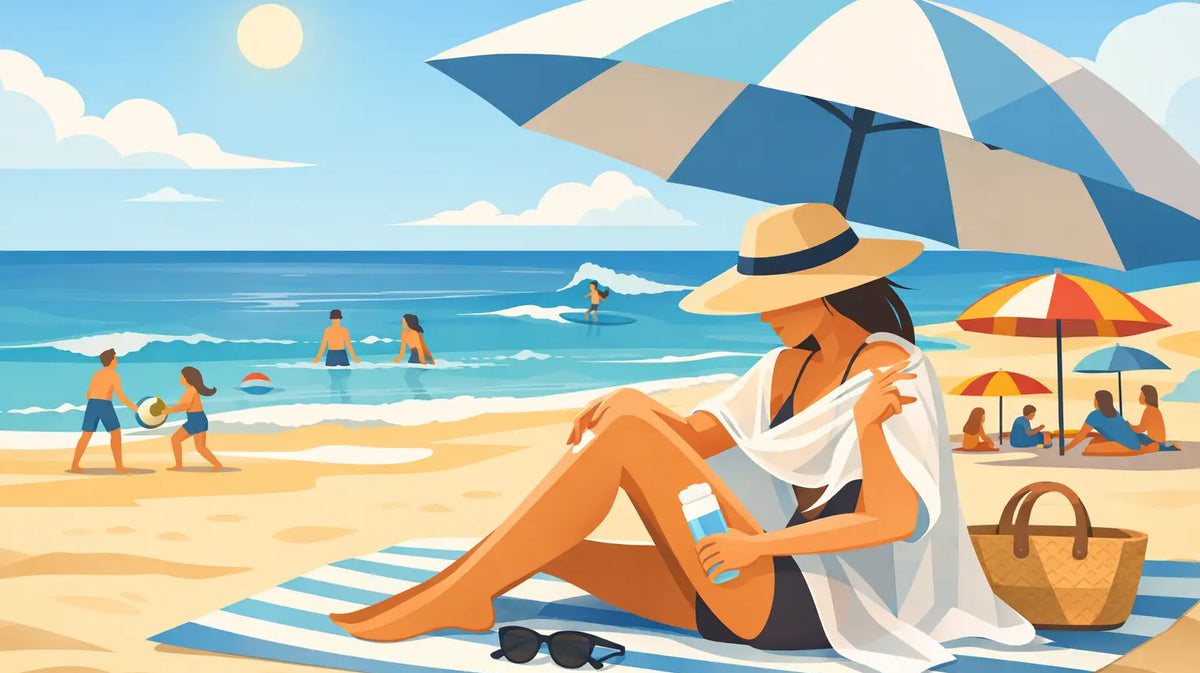 How to Avoid Bikini Tanlines at the Beach
