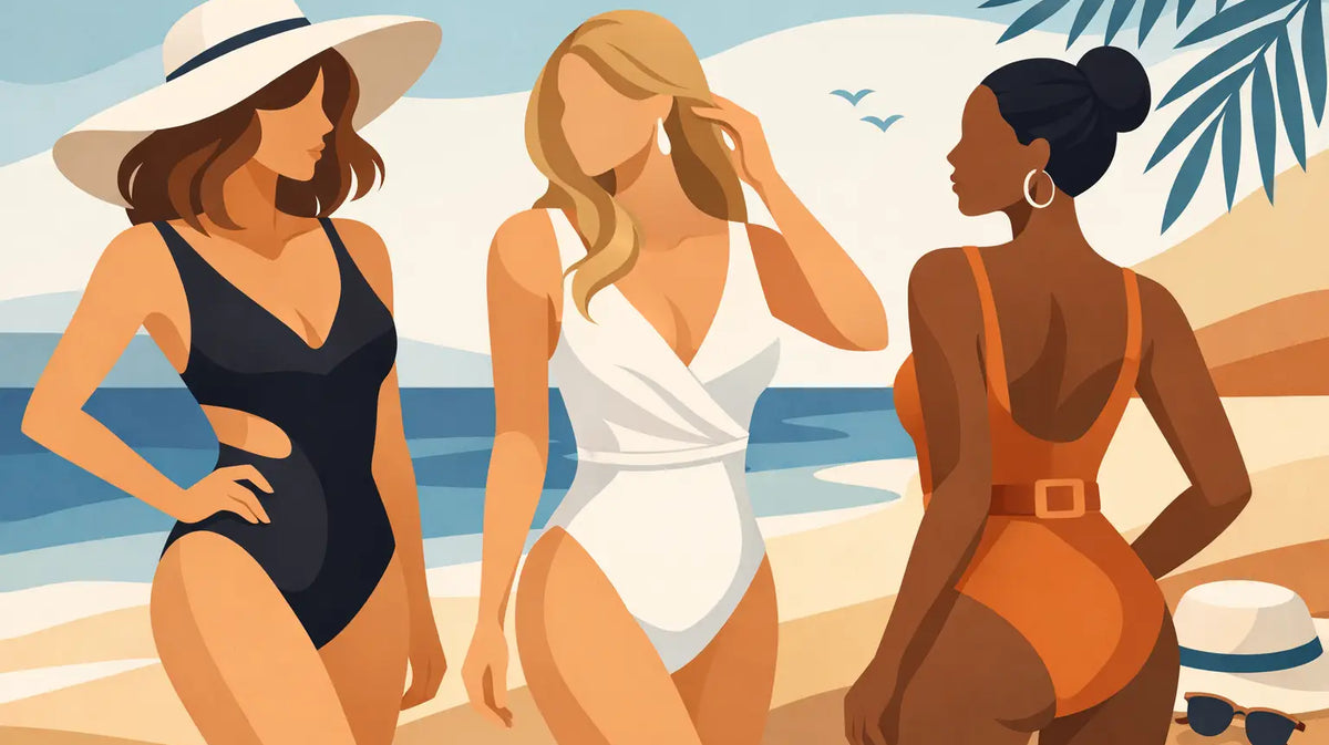 Designer One Piece Swimsuits That Flatter