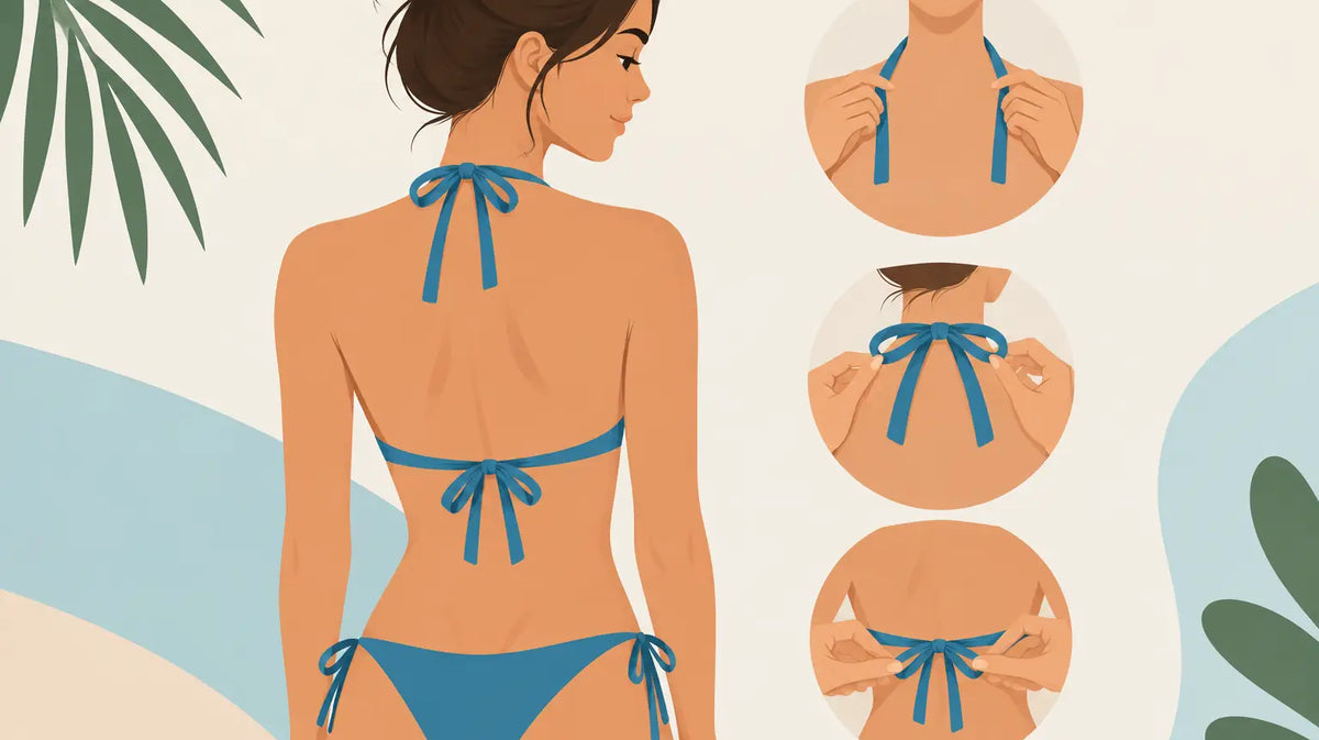 How to Tie Bikini Straps for a Flattering Fit