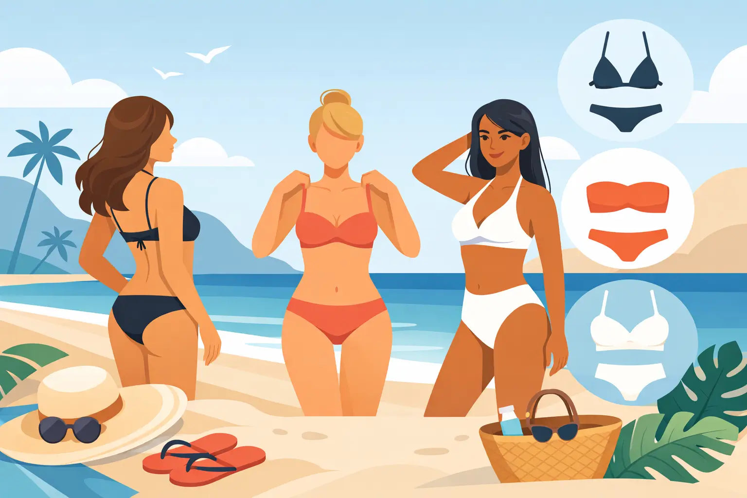 Women's Bikini Fit Guide for Your Best Beach Look