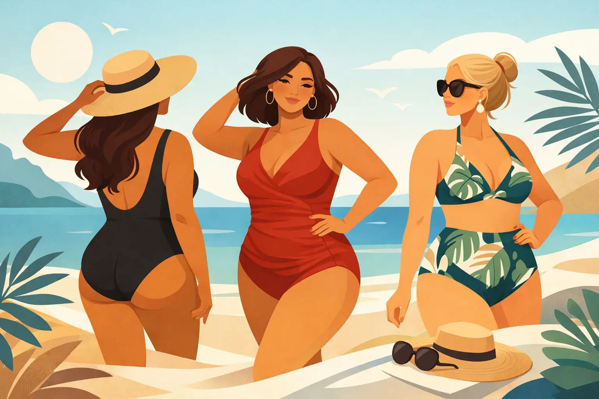 Flattering Swimsuits for Curves That Feel Chic