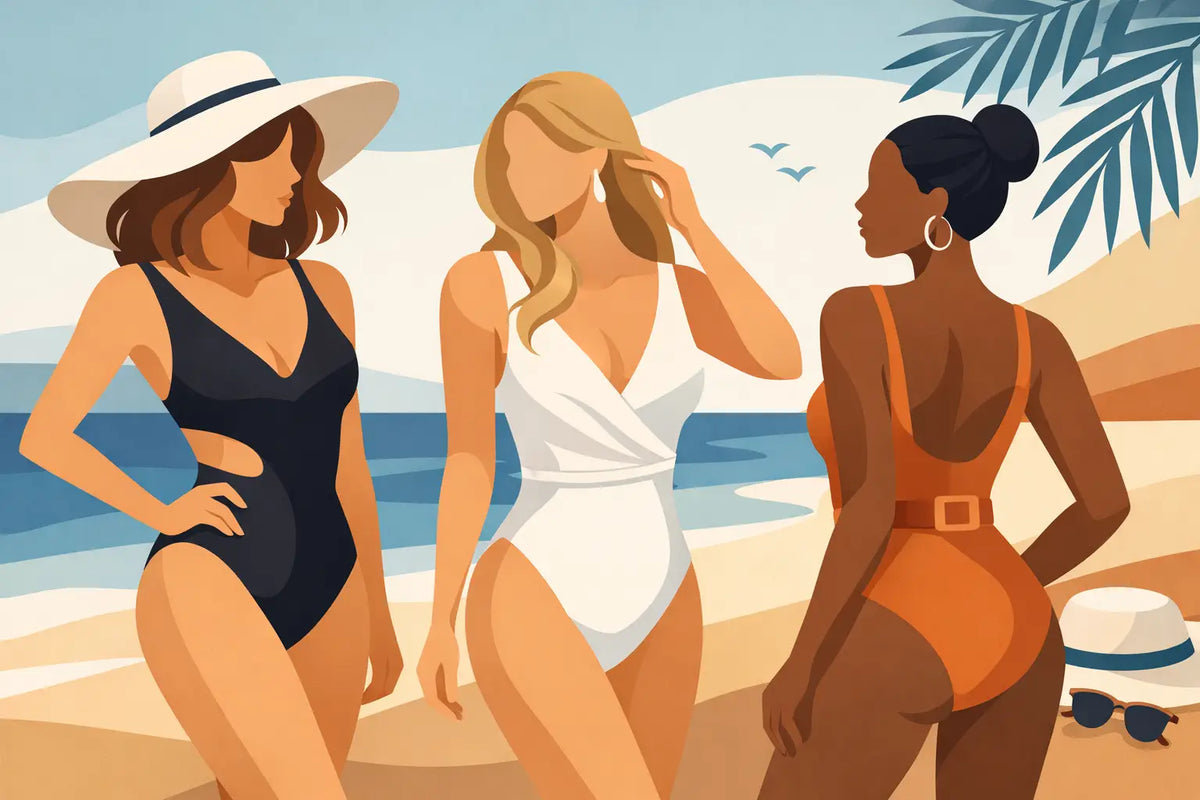 Designer One Piece Swimsuits That Flatter