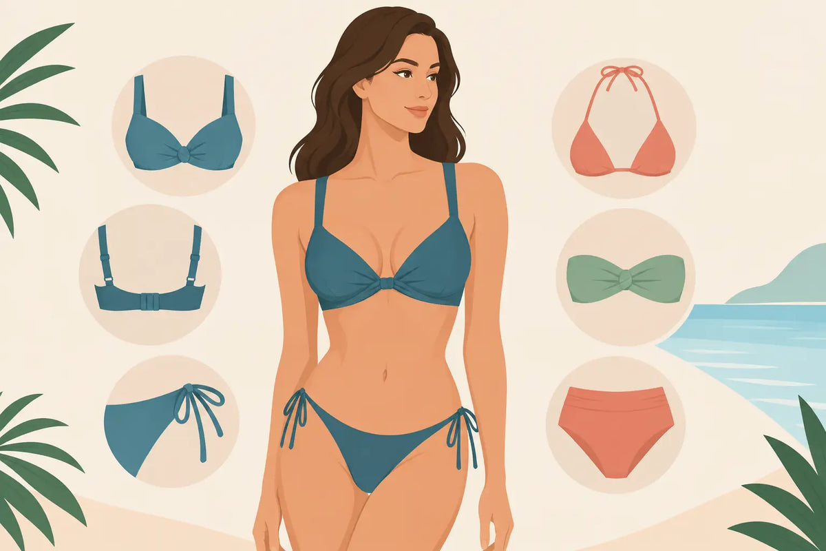 How to Select Supportive Bikinis That Flatter