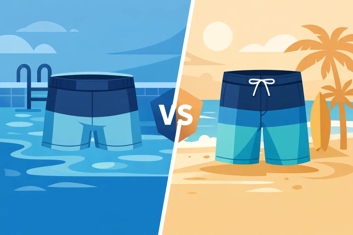 Men’s Trunks vs Board Shorts: Which Fits You?