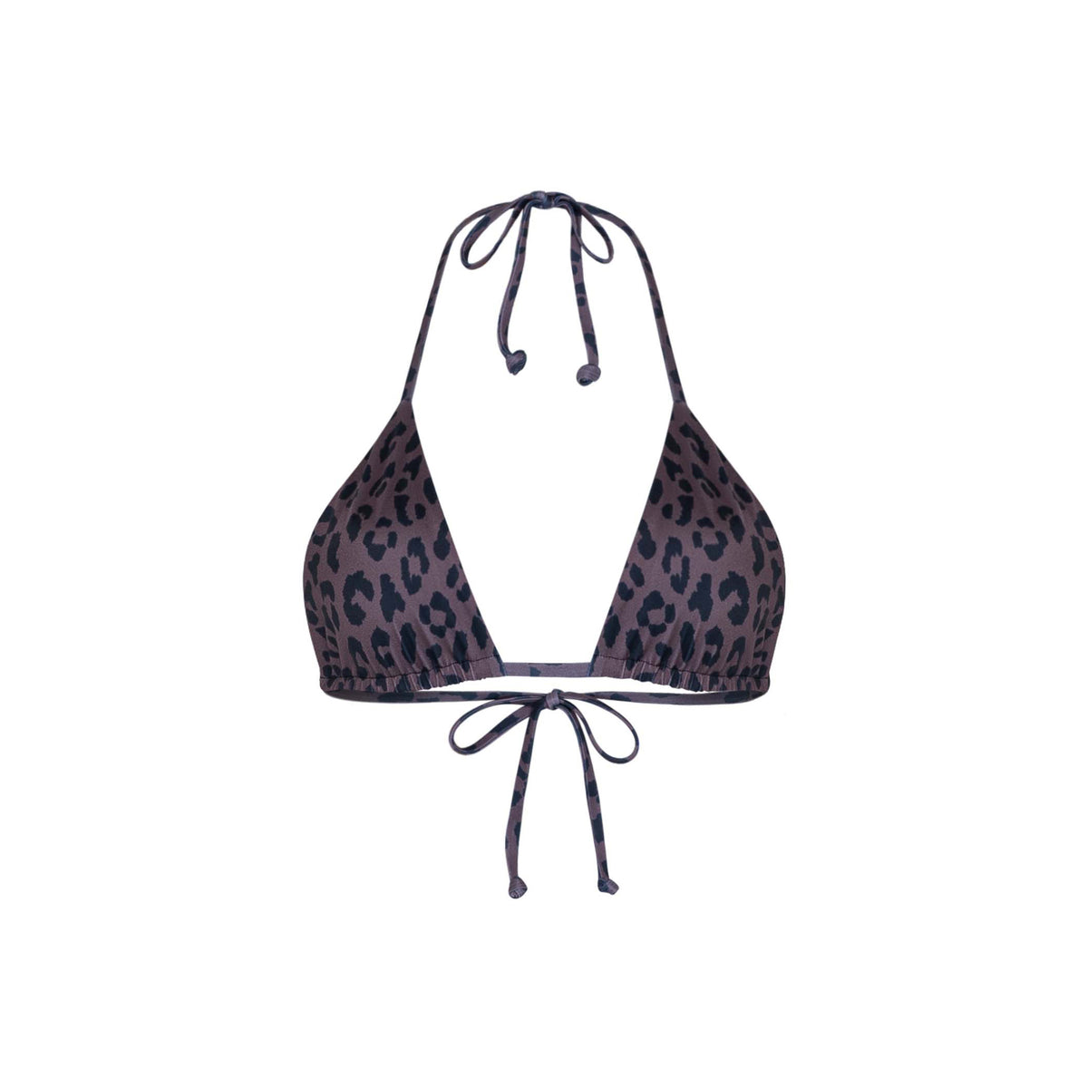 Toni Triangle String Top - Leopard – Chaude Swimwear