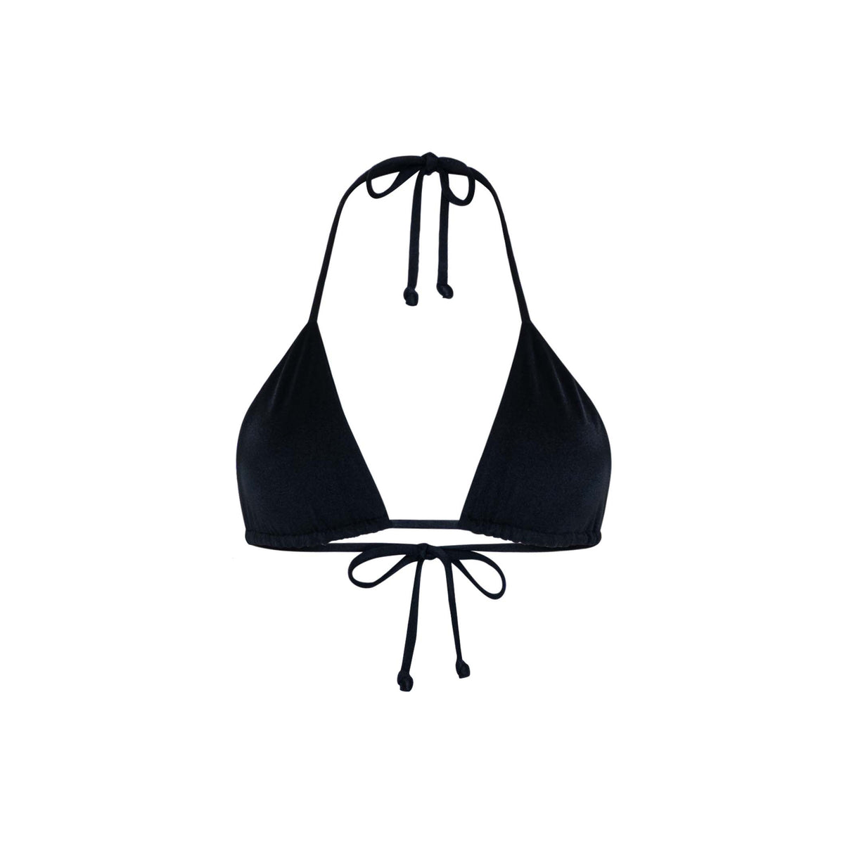 Toni Triangle String Top - Onyx – Chaude Swimwear